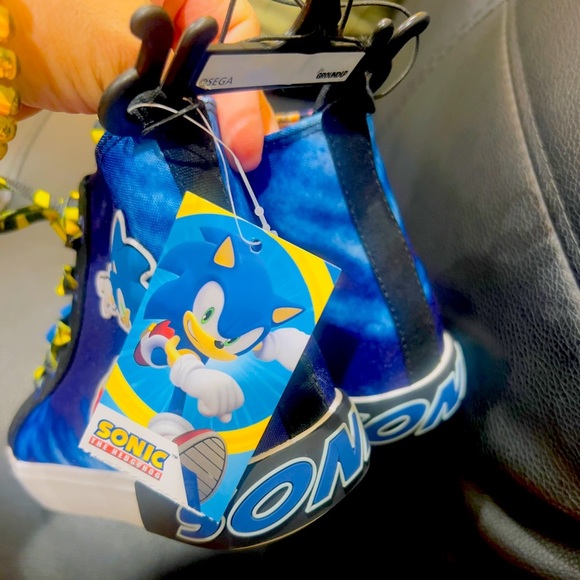 Sonic Little & Big Boys High-Top Sneaker size 4 - Picture 5 of 11